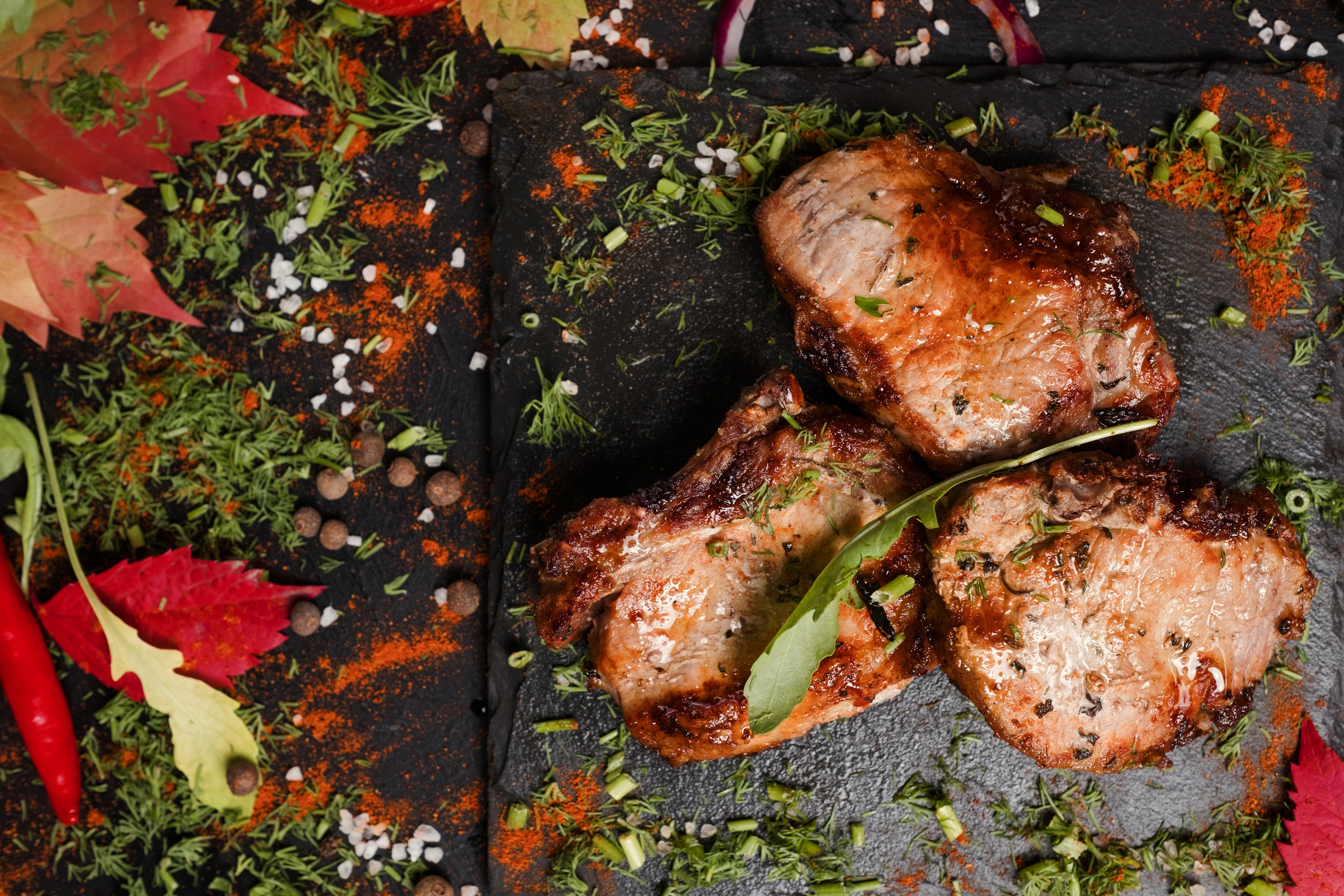 Marinade aux herbes pour viande de porc