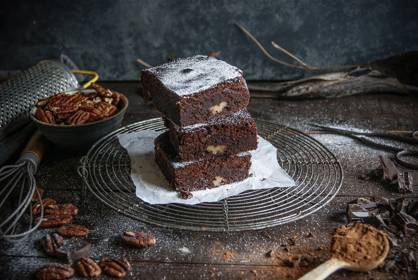 Brownie Choco-Pécan Gourmand