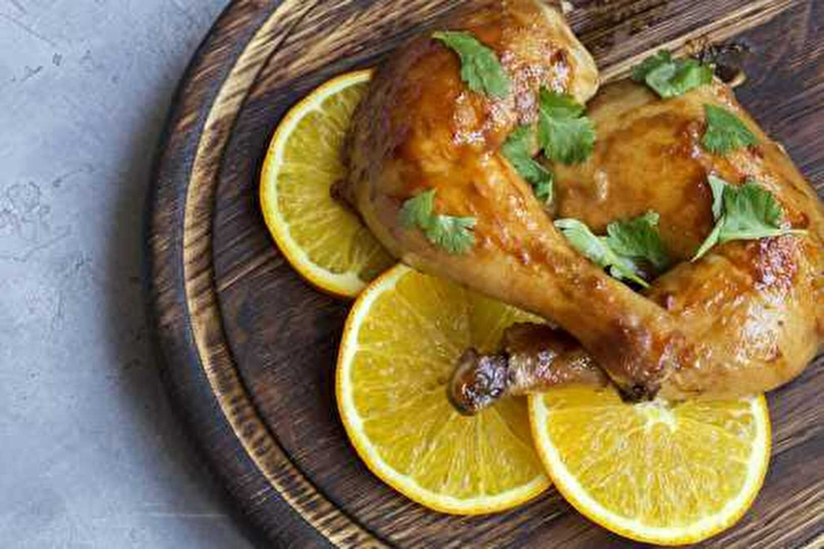 Délicieuse marinade de poulet à l'orange et au cumin