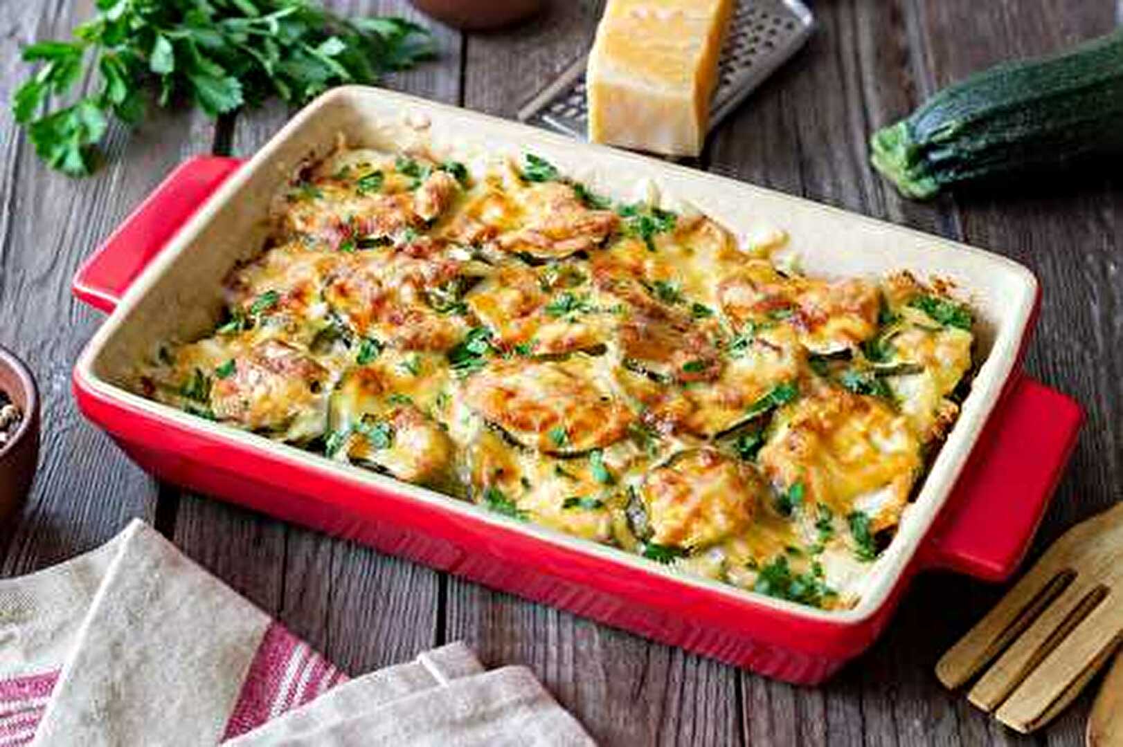 Gratin de courgettes rapide et facile