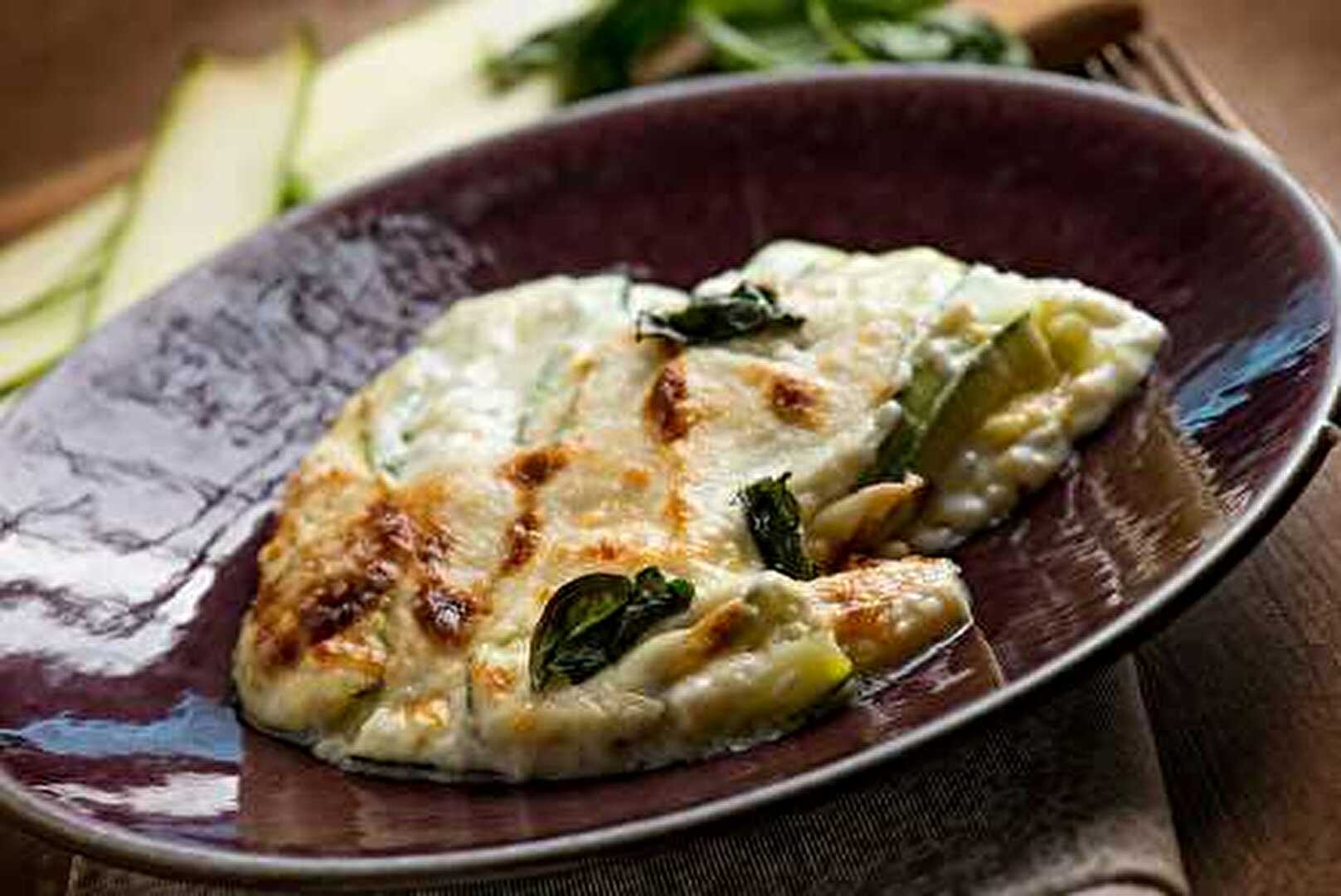 Parmigiana de courgettes rapide