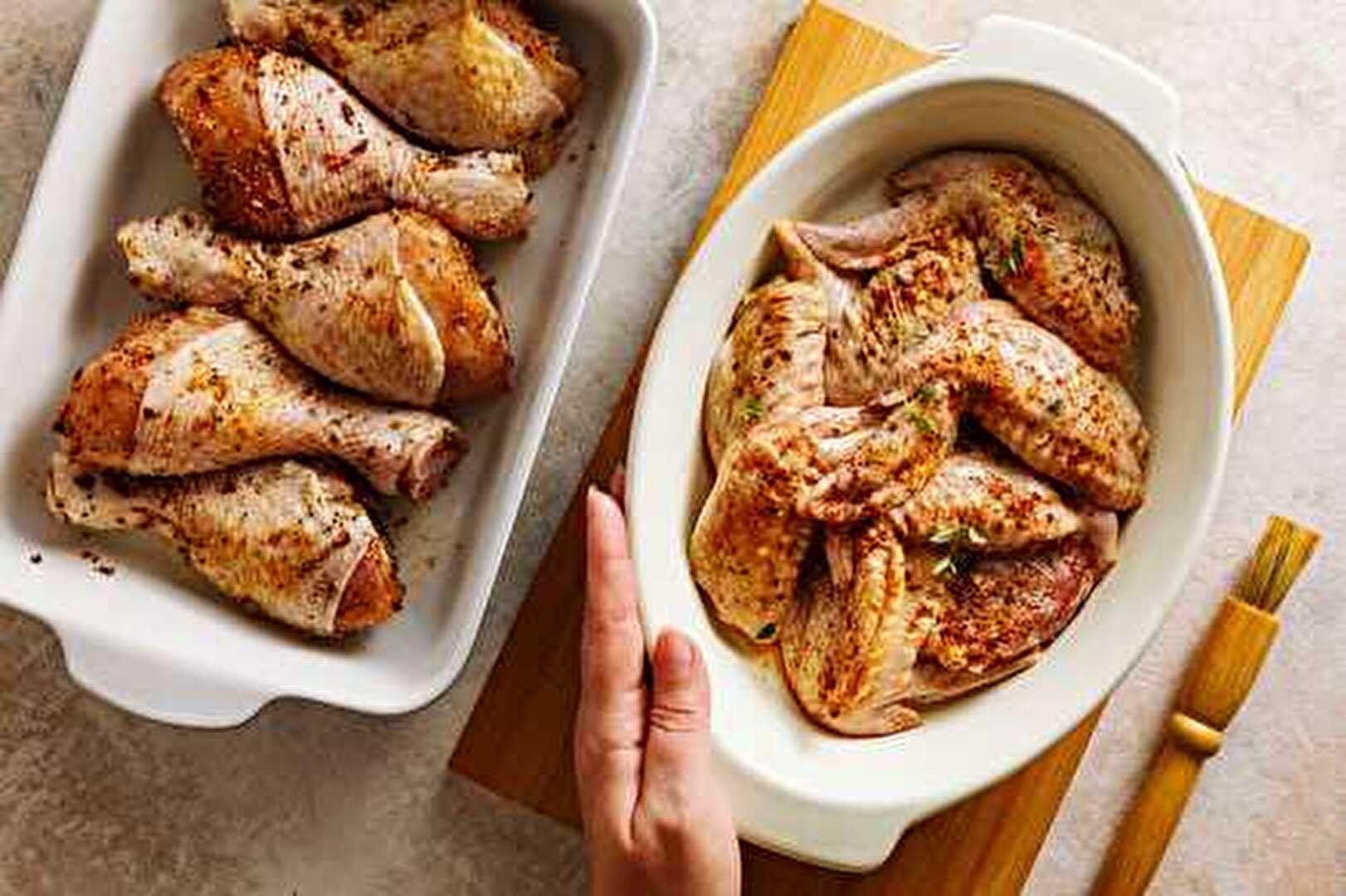 Poulet caramélisé au miel et épices faciles