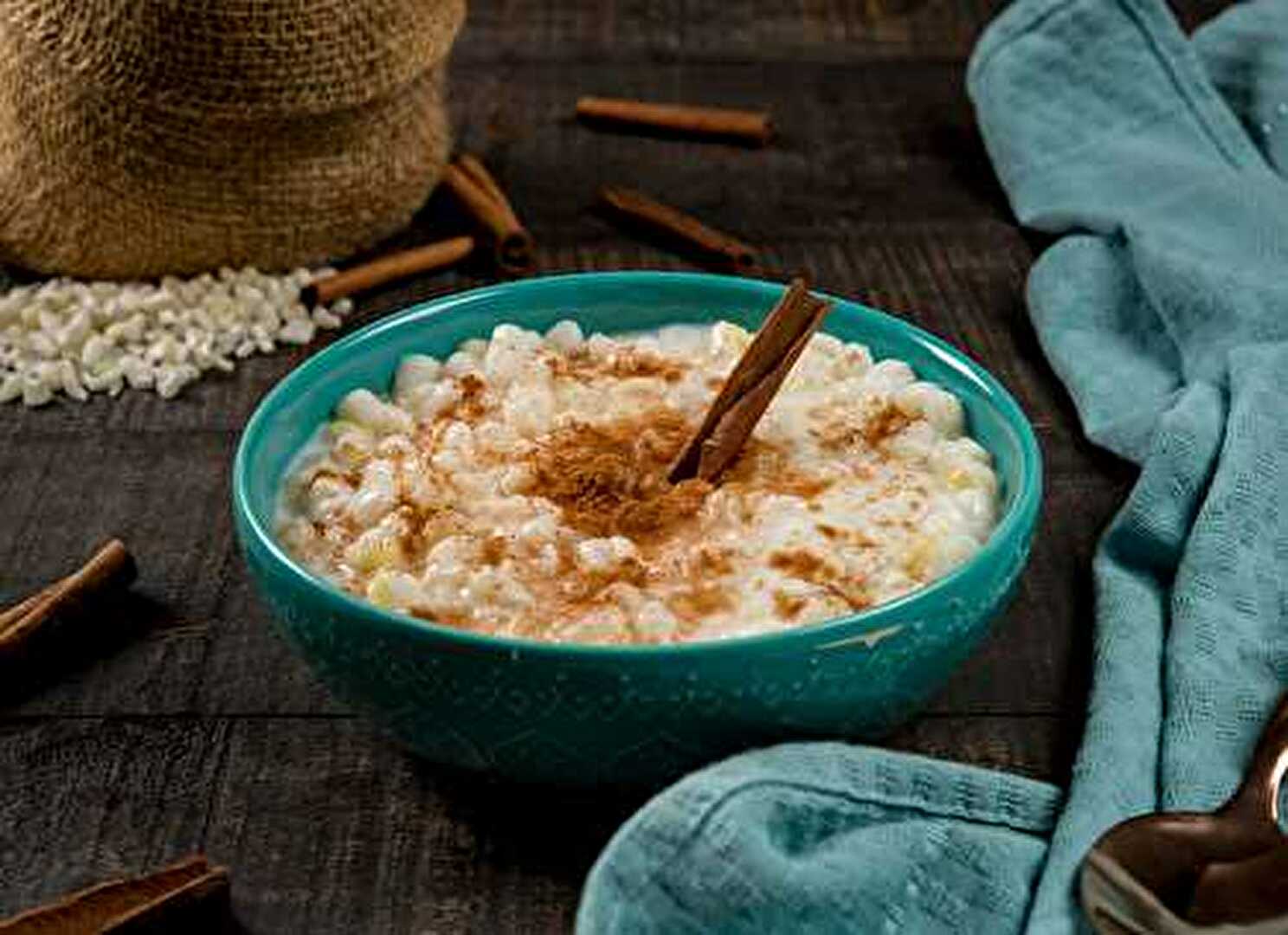 Riz au lait crémeux à la touche de Cannelle