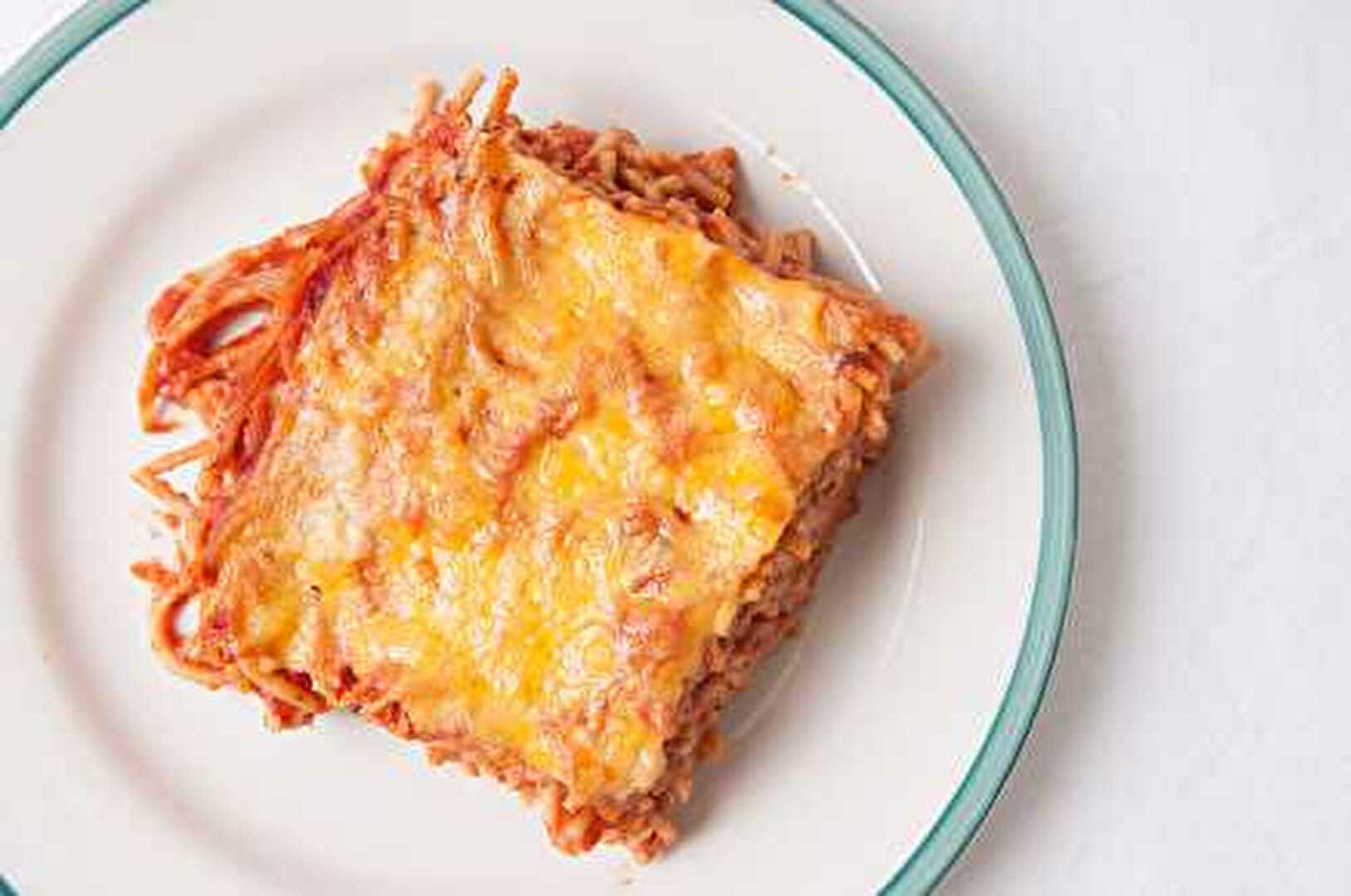 Spaghettis Gratinés à la Provençale