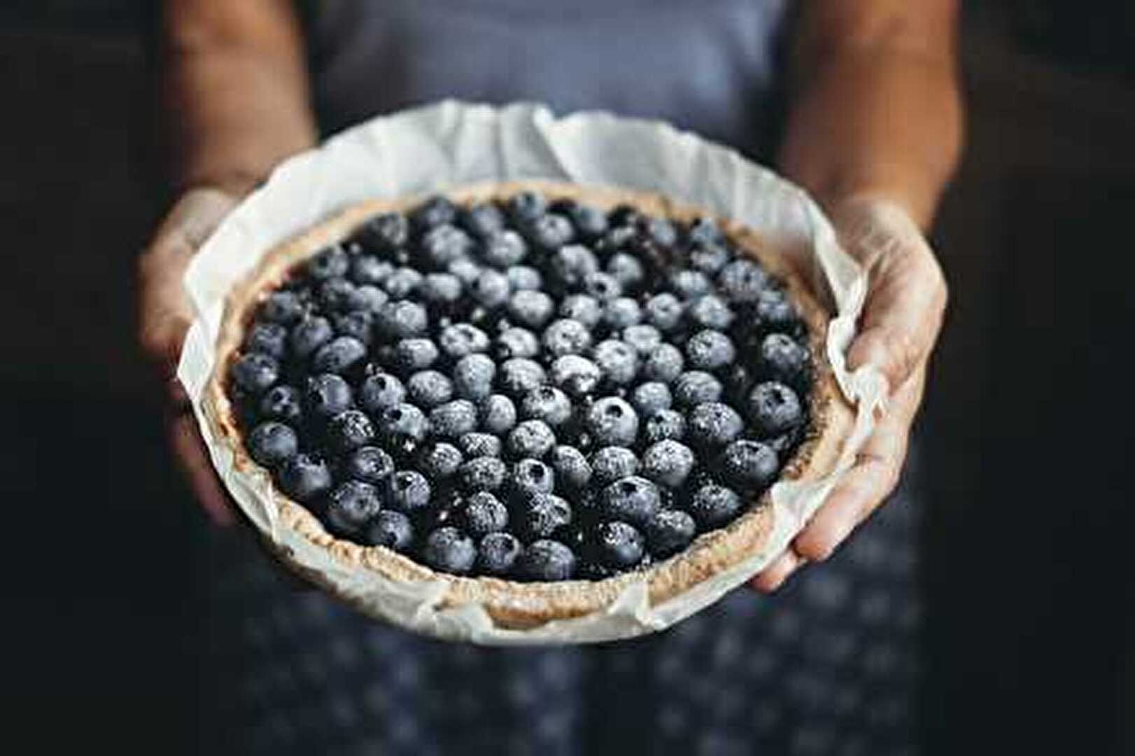 Tarte aux myrtilles façon grand-mère