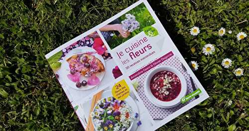 Coin Lecture RécréaNature : Je Cuisine les Fleurs - Sauvages ou du Jardin - Bouillon Miso à l'Ail des Ours et aux Champignons de Paris