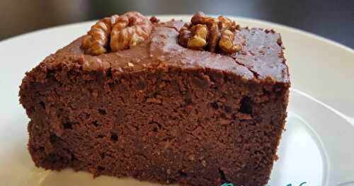 Gâteau au Chocolat Moelleux et Léger, à base de Ricotta, Poudre d'Amandes, et Farine de Sarrasin (sans beurre et sans gluten)