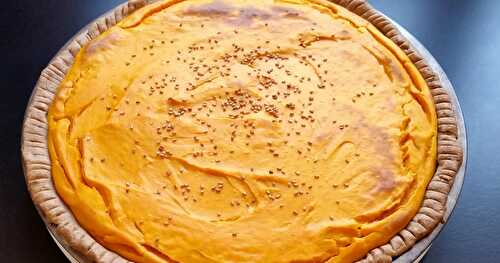 Recette d'Automne pour le Carnaval des Blogs et des Plantes :Tarte Potimarron-Panais au Comté, Pâte Brisée au Sarrasin et Céréales