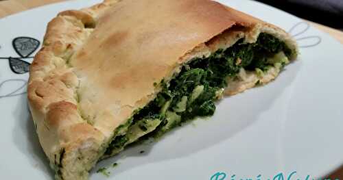 Tourte aux Epinards et au Comté, façon Calzone - Recette Facile