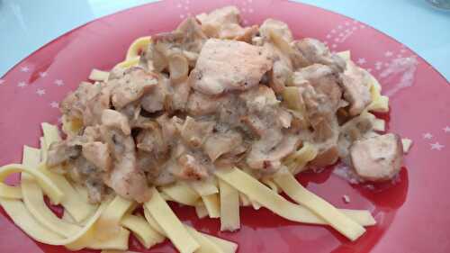 Tagliatelles fraiches au saumon ww (8sp)