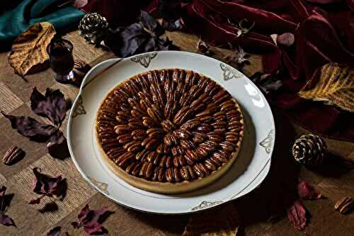 Tarte aux pacanes de Thanksgiving