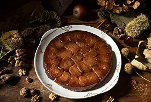 Tarte Tatin aux pommes caramélisées