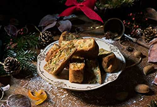 Fondants aux poires, pistaches et gingembre