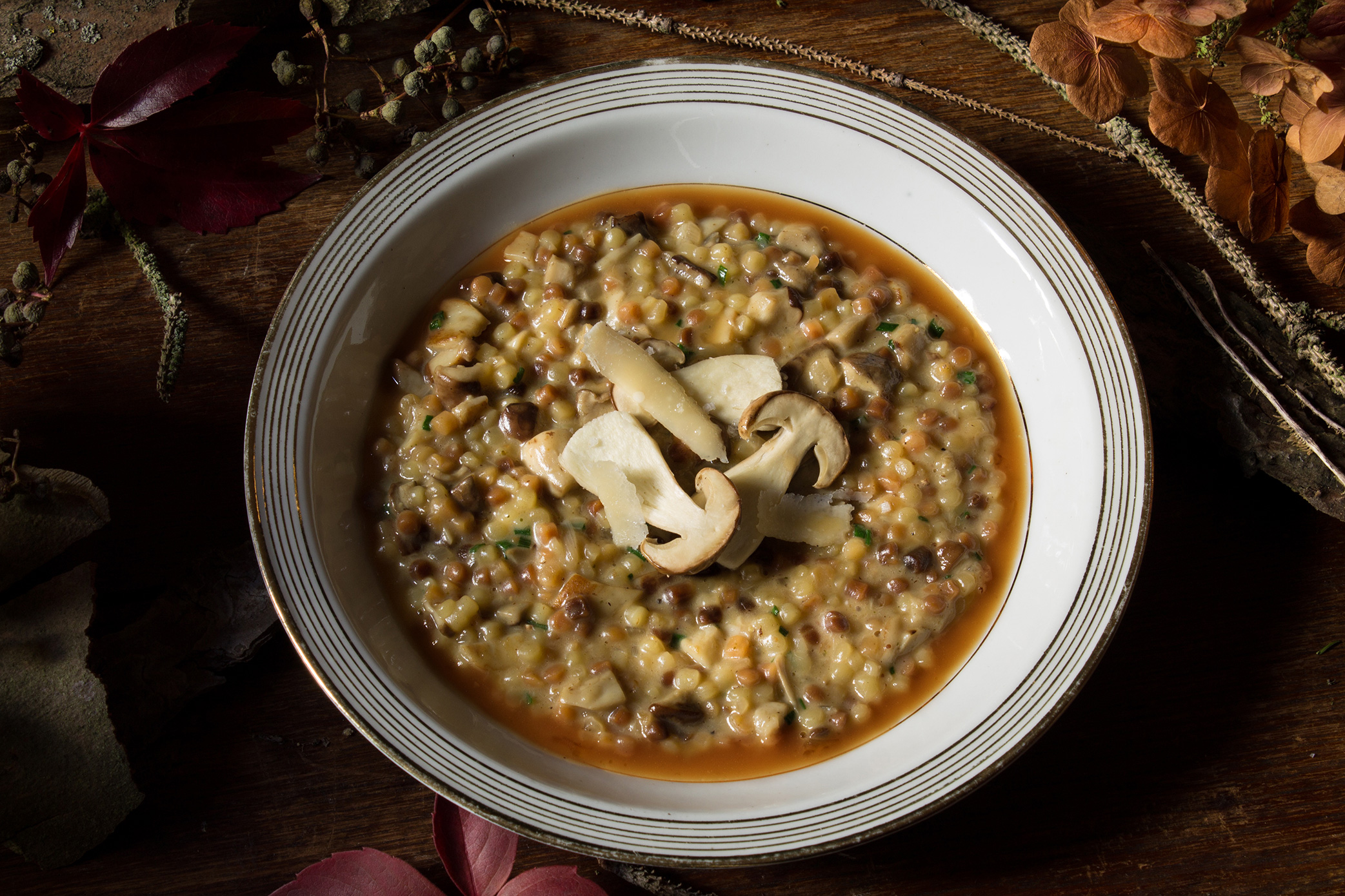 Risotto d’automne aux cèpes