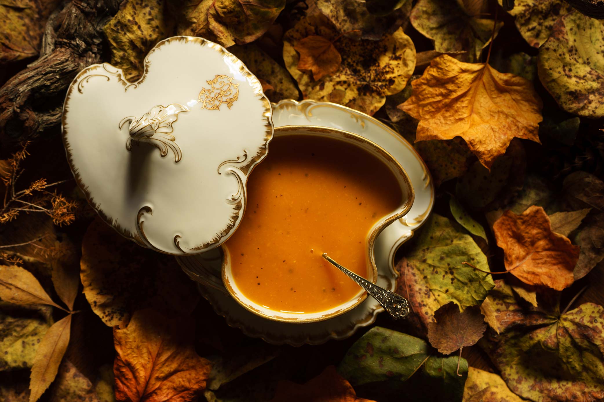 Soupe de courge de Mantoue