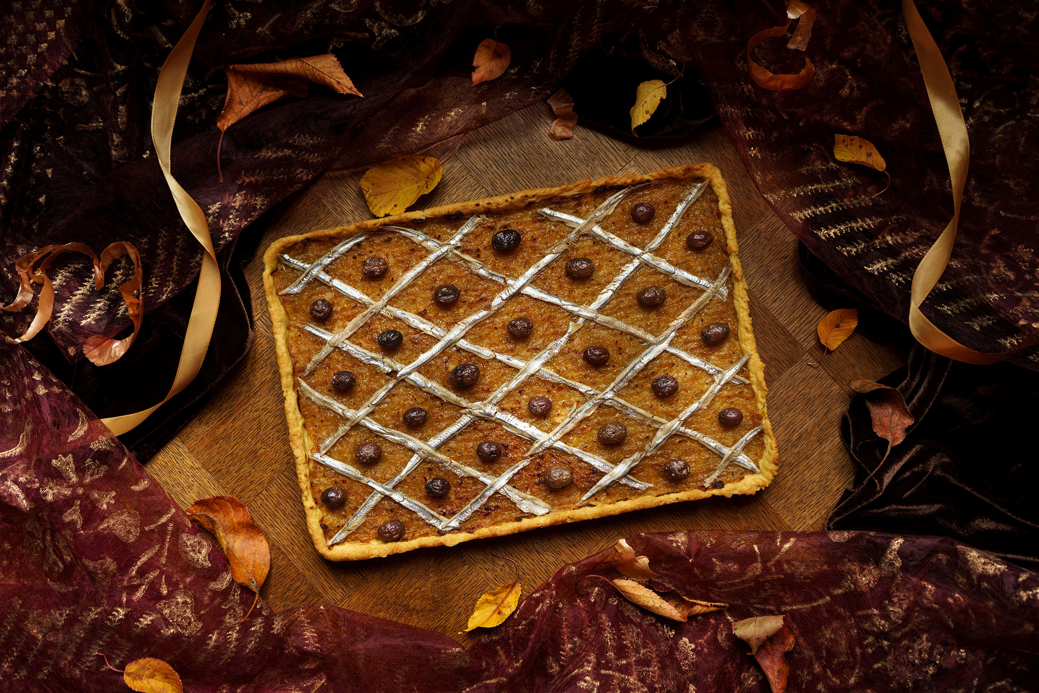 Pissaladière aux oignons doux