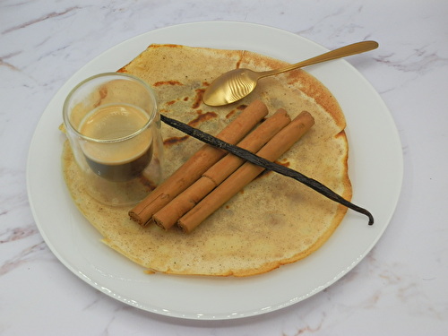 Pâte à crêpe rapide - Crêpes & saveurs - Pâte à crêpe avec des épices