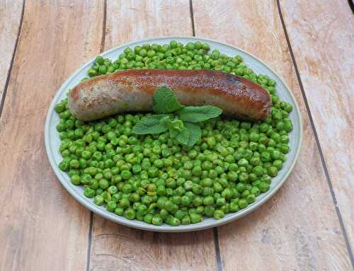 Recette petit pois gourmand - Cuisine légère et savoureuse - Recette rapide