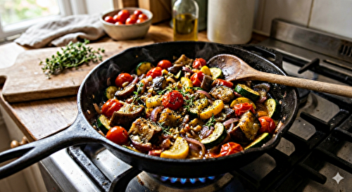 Poêlée de légumes recette