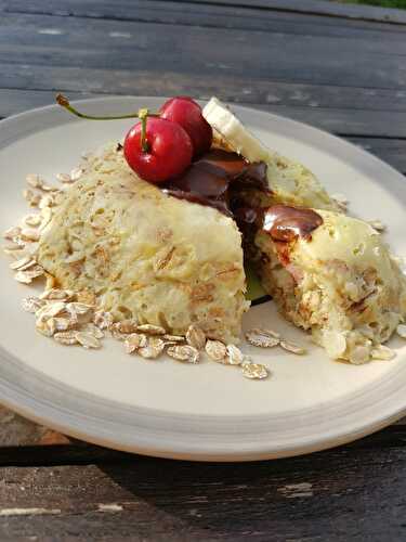 Bowlcake façon clafoutis aux pépites de chocolat