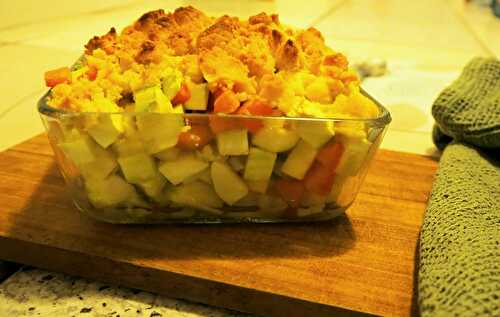 Crumble de légumes