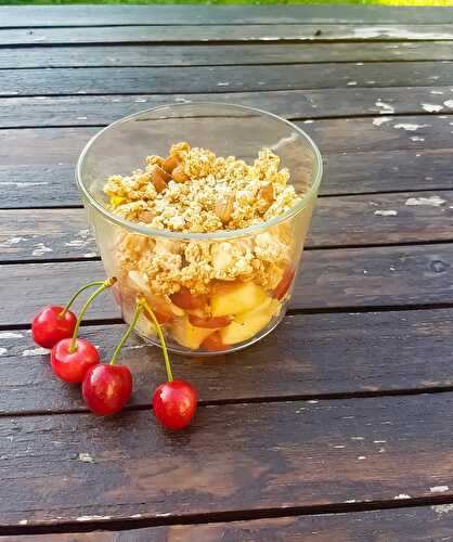 Petit déj' façon crumble