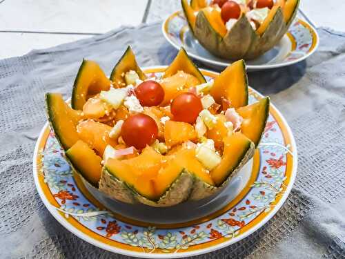 Salade fraîcheur de melon