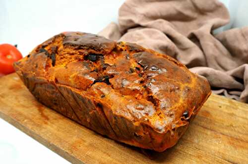 Cake au chorizo et chèvre