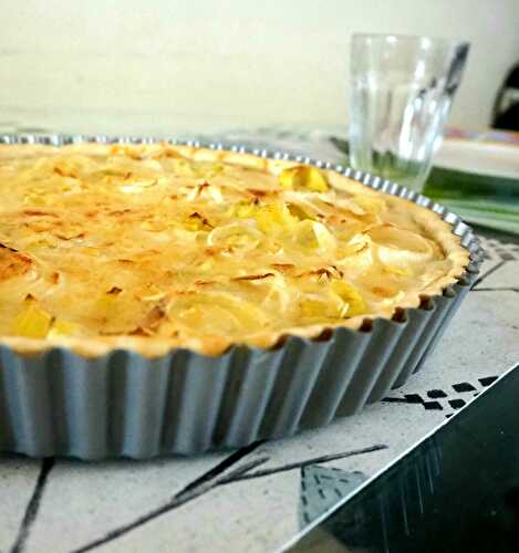 Tarte aux poireaux