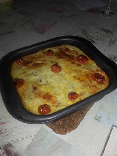 FLAN A LA COURGETTE ET AU CIDRE