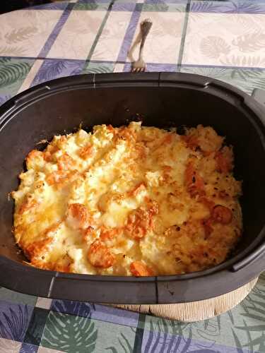 GRATIN CHOU FLEUR ET CAROTTES