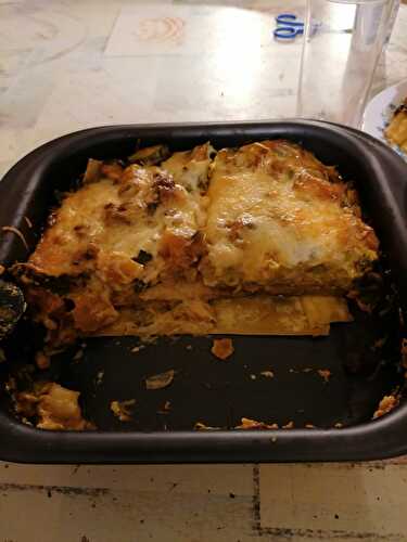 LASAGNE POTIMARON ET POIREAUX