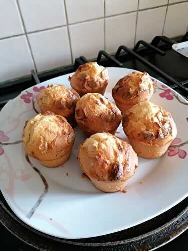 MUFFINS AU CHOCOLAT BLANC