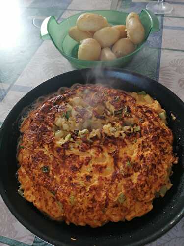 OMELETTE AUX COURGETTES