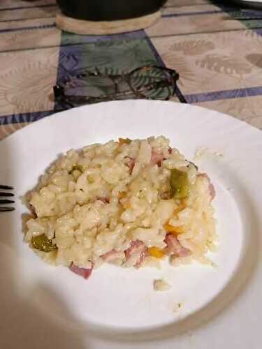 RISOTTO JAMBON-POIVRON