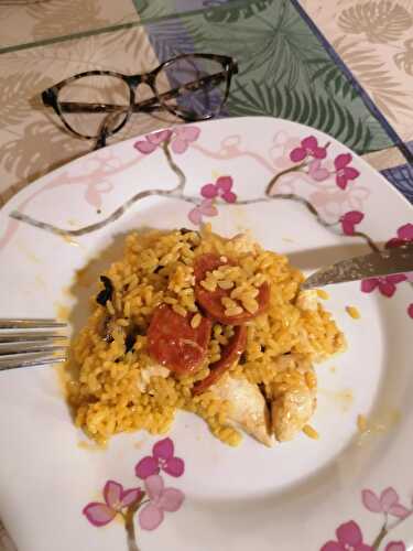 RISOTTO POULET - CHORIZO