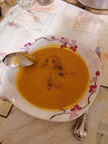 SOUPE POTIMARON CHATAIGNES