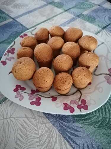 MINI MUFFINS AUX AMANDES