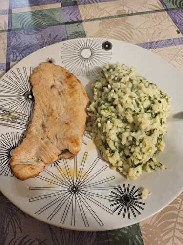 RISOTTO A LA ROQUETTE