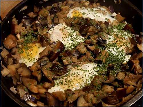 Aubergines à la libanaise