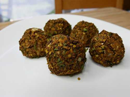 Boulettes de lentilles