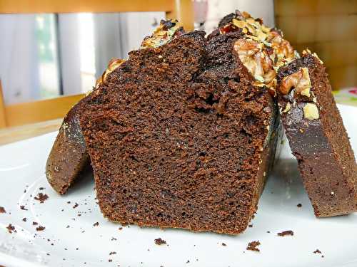 Cake au Chocolat à la Farine de Pois-Chiches (Sans Gluten)