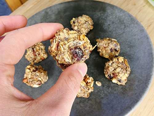 Energy Balls aux cranberries