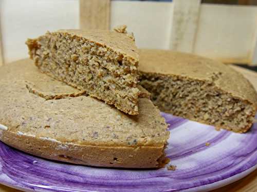 Gâteau Moelleux Noisette & Sarrasin (Vegan)