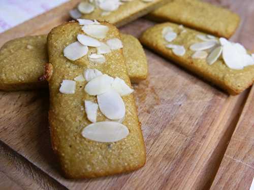 Gâteaux aux amandes faibles en sucres