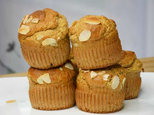 Muffins à l'Amande (Sans Sucres Ajoutés)