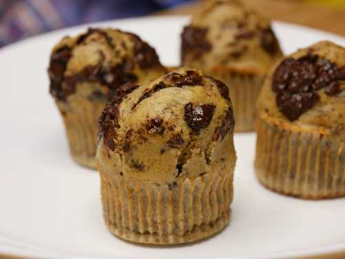 Muffins Healthy aux Pépites de Chocolat