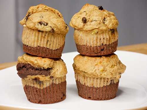 Muffins Healthy Bicolores