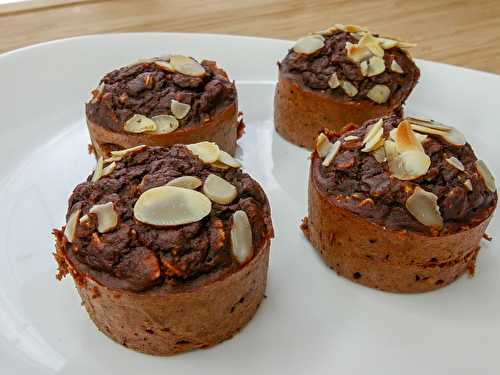Muffins moelleux avoine & cacao (sans sucres ajoutés)
