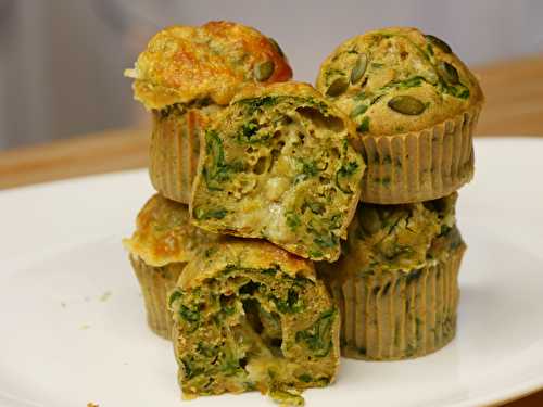 Muffins Pesto & Épinards